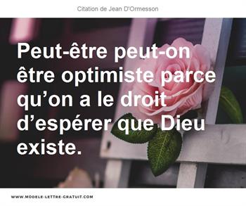 Citations Jean D