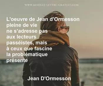 Citation de Jean D