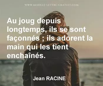 Citation de Jean RACINE