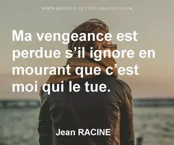 Citation de Jean RACINE