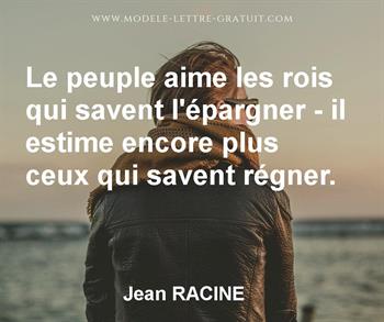 Citation de Jean RACINE