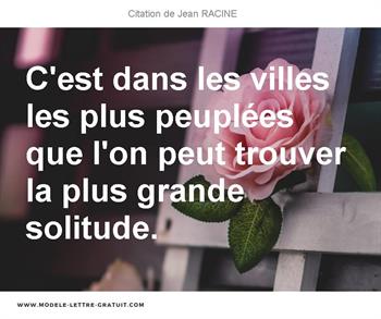 Citations Jean RACINE