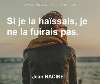 Citation de Jean RACINE