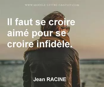Citation de Jean RACINE