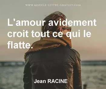 Citation de Jean RACINE