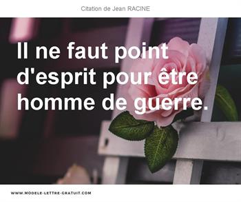 Citations Jean RACINE
