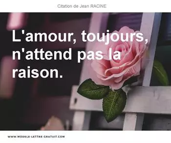 Citations Jean RACINE