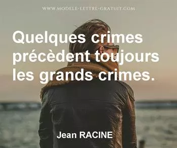 Citation de Jean RACINE