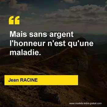 Citation Jean RACINE