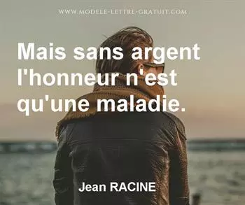 Citation de Jean RACINE