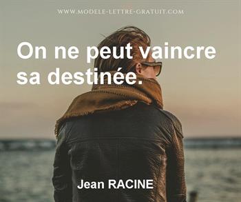 Citation de Jean RACINE