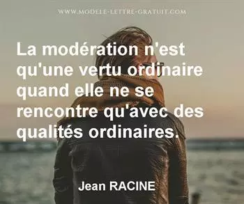 Citation de Jean RACINE