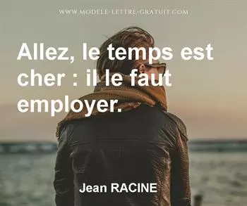 Citation de Jean RACINE
