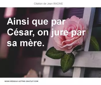 Citations Jean RACINE