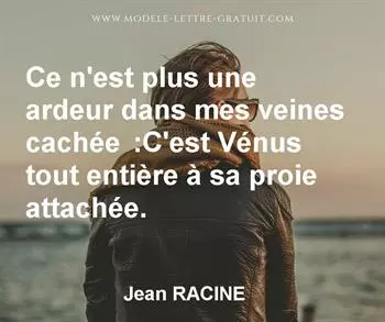 Citation de Jean RACINE
