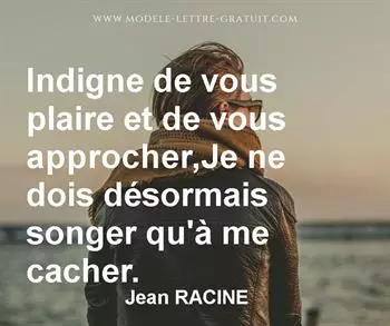 Citation de Jean RACINE