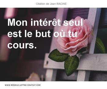 Citations Jean RACINE