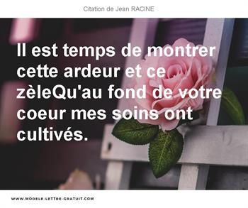 Citations Jean RACINE