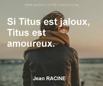 Citation de Jean RACINE