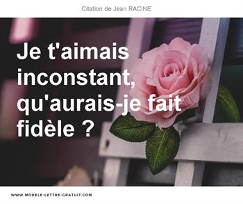 Citations Jean RACINE