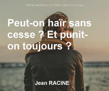 Citation de Jean RACINE