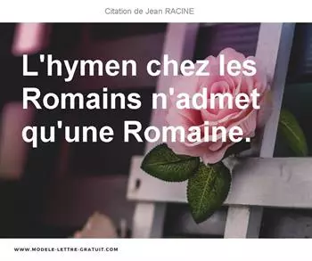 Citations Jean RACINE
