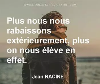 Citation de Jean RACINE