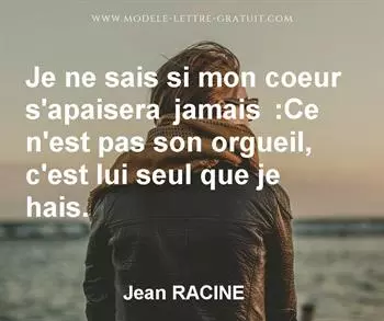 Citation de Jean RACINE