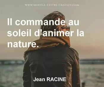 Citation de Jean RACINE