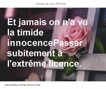 Citations Jean RACINE