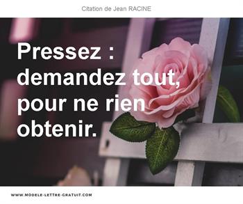 Citations Jean RACINE