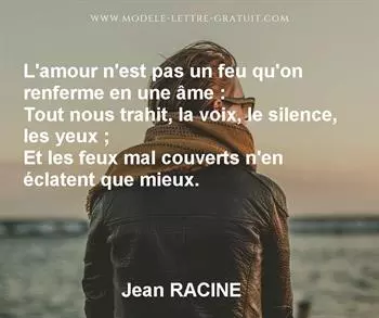 Citation de Jean RACINE