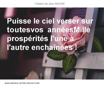 Citations Jean RACINE