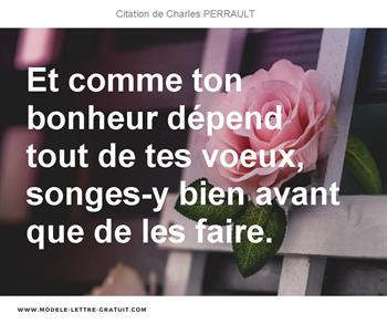 Citations Charles PERRAULT