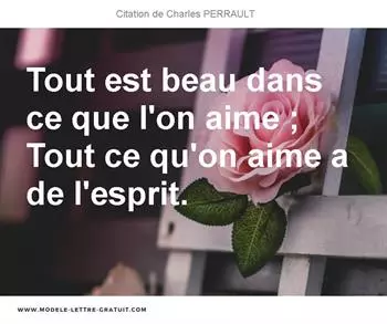 Citations Charles PERRAULT