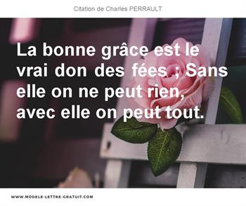 Citations Charles PERRAULT