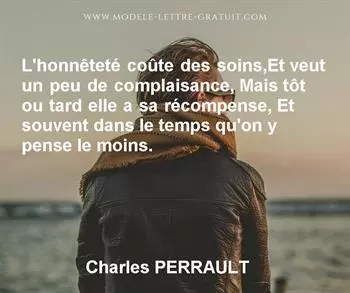 Citation de Charles PERRAULT