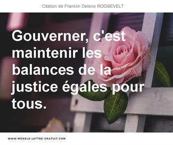 Citations Franklin Delano ROOSEVELT
