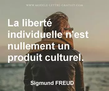 Citation de Sigmund FREUD