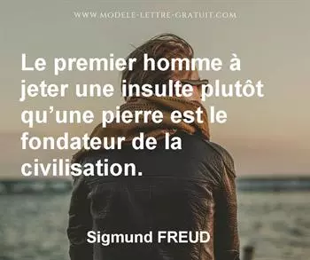 Citation de Sigmund FREUD