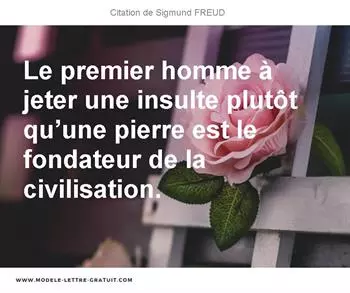 Citations Sigmund FREUD