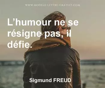 Citation de Sigmund FREUD