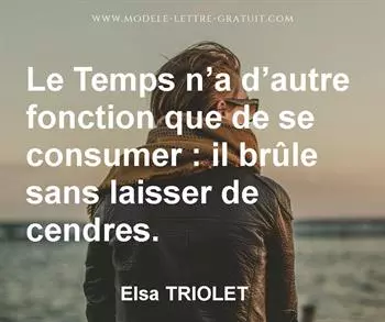 Citation de Elsa TRIOLET