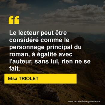 Citation de Elsa TRIOLET