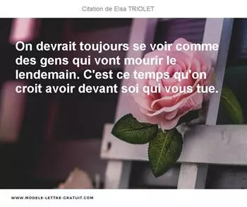 Citations Elsa TRIOLET