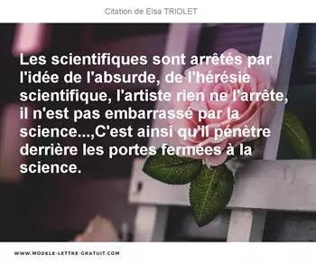 Citations Elsa TRIOLET