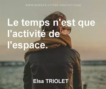 Citation de Elsa TRIOLET