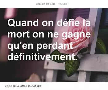 Citations Elsa TRIOLET