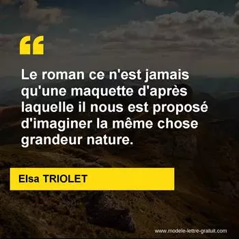 Citation Elsa TRIOLET