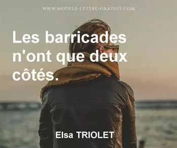 Citation de Elsa TRIOLET